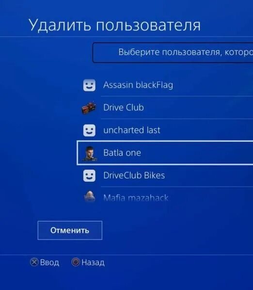 Как выйти из аккаунта игры. Удалить пользователя ps4. Аккаунт ps4. Ps4 пользователи и учетные записи. Управление учетной записью ps4.