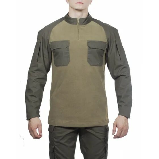 Флисовая хаки. Тактическая рубашка МПА-12 Магеллан. Джемпер МПА-11. Тактический свитер военный. Флис хаки.