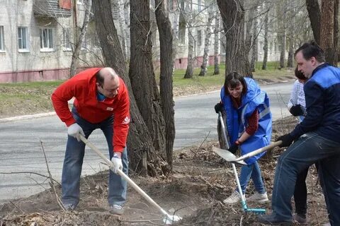 Глава принял участие в субботнике
