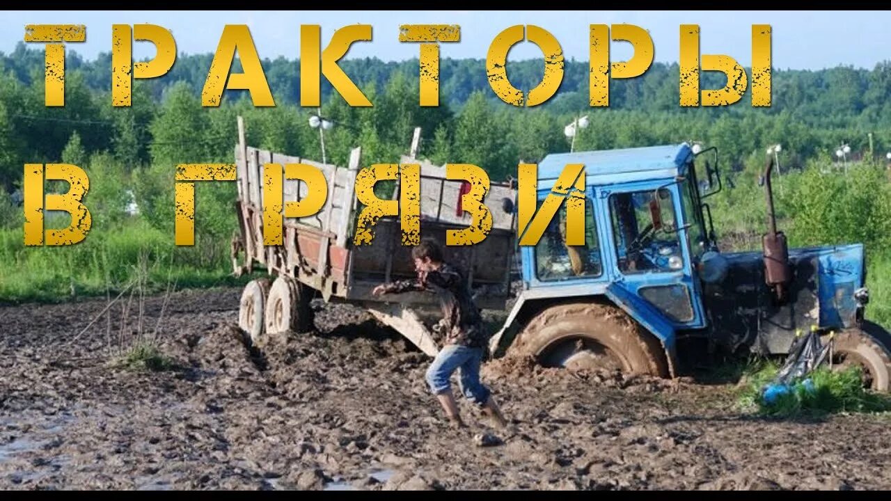 Трактор мтз 80 по грязи. Грязь трактор новое. Бизон трек шоу 2012. Трактора в грязи видео. Гонки на тракторах по бездорожью.