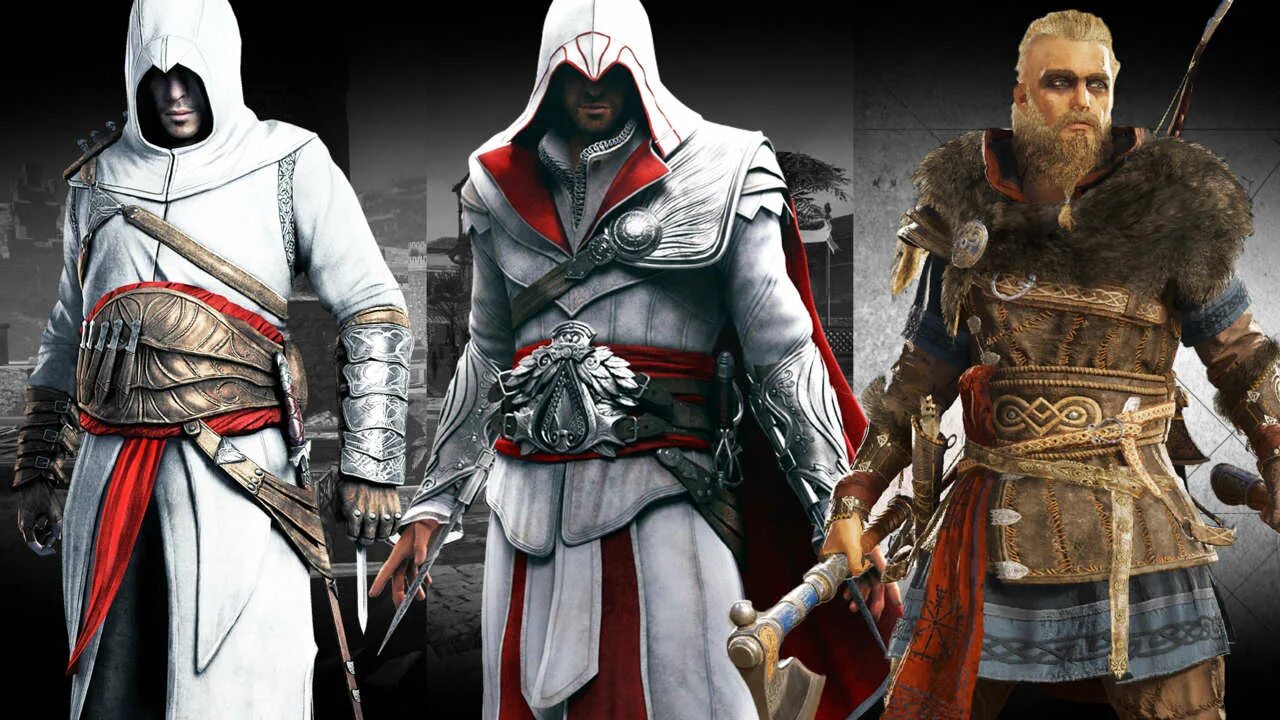 Ассасин крид купить стим. Костюм Альтаира в Assassins Creed Valhalla. Assassin's Creed Valhalla костюмы. Костюм Эцио в Assassins Creed Valhalla. Ассасин Крид Вальхалла костюм Альтаира.