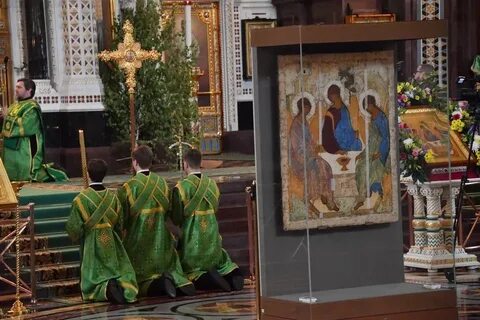 Троица иконы в храмах