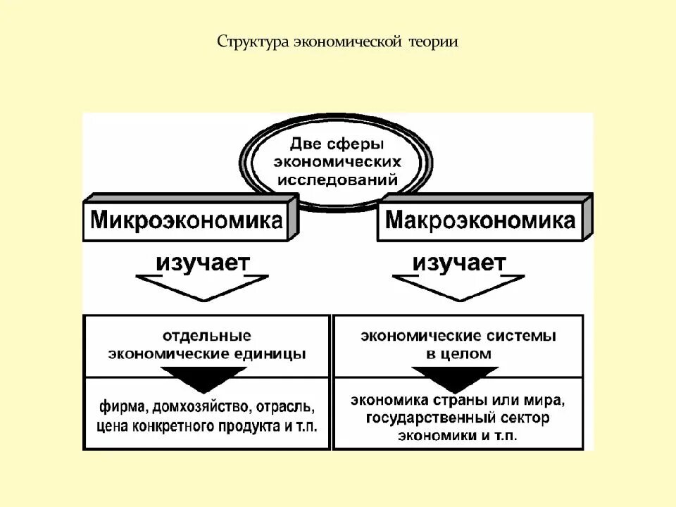 Экономическая система теория и практика