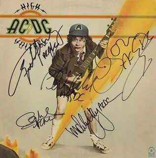 Signed album
