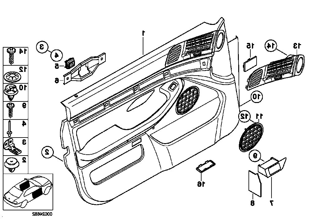 Карта двери автомобиля. Дверные карты BMW e46. Клипса дверной карты BMW e90. Схема двери БМВ е90. Обшивка двери BMW e62.