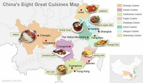 Карта национальной кухни