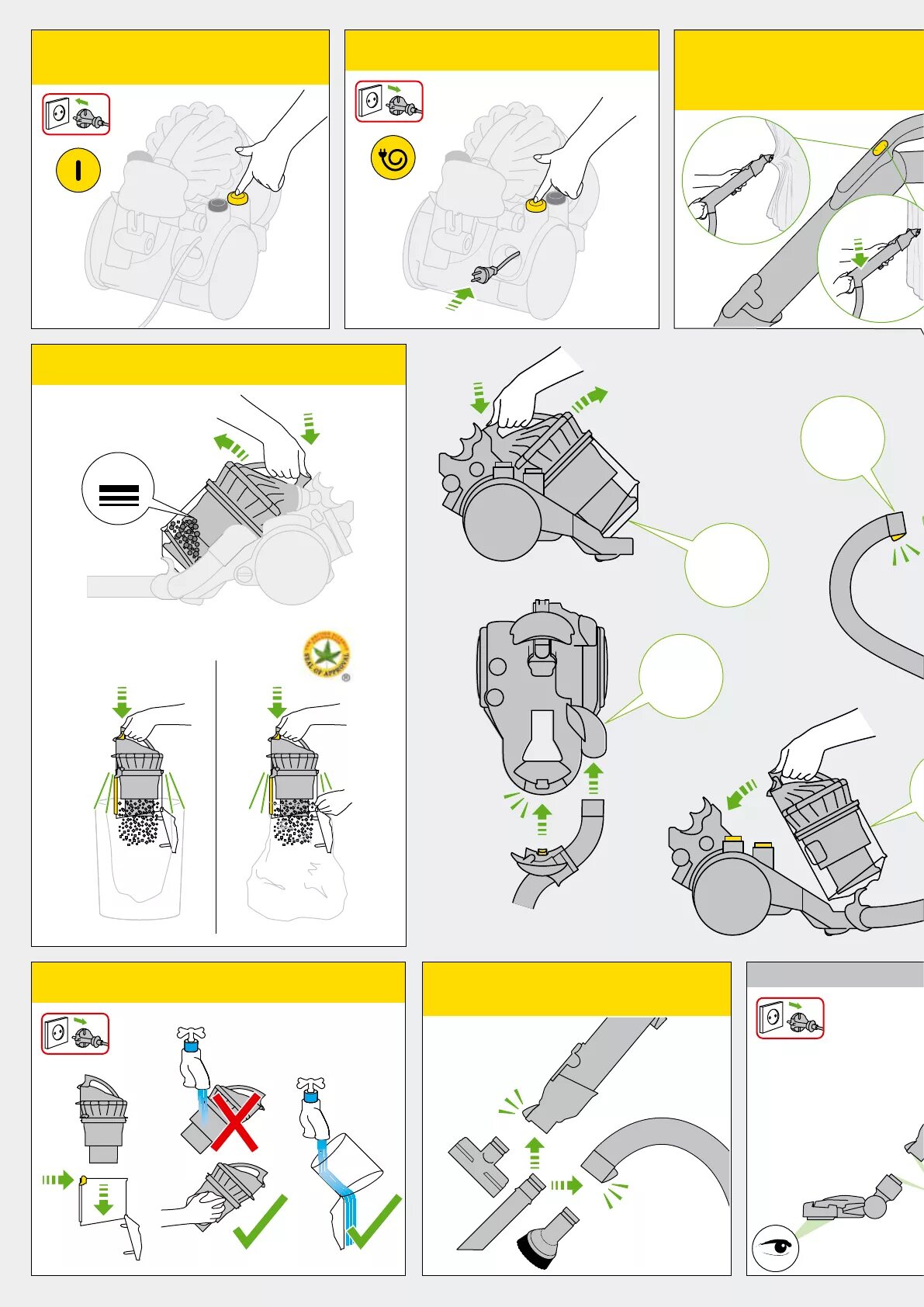 Насадки дайсон инструкция. Пылесос Дайсон dc23. Dyson Stowaway dc23 насадки. Пылесос Дайсон ДС 23. Пылесос Дайсон Stowaway dc23 характеристики.