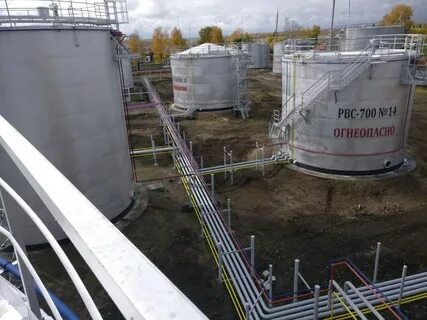 Нефтебаза в каменске