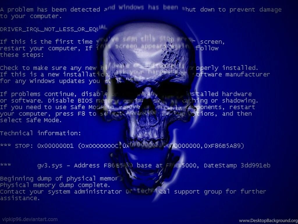 Синий экран смерти. Синий экран смерти Windows. Синий экран смерти череп. Фото экрана смерти.