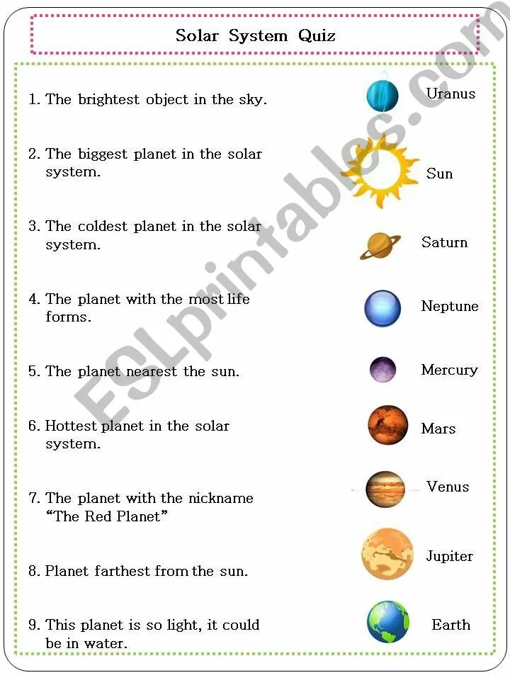 Солнечная система на англ яз задания. Солнечная система на английском. Планеты солнечной системы на английском языке. Задания по планетам солнечной системы на английском. Planets questions