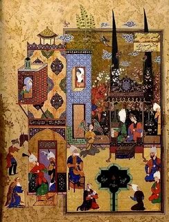 Каковы особенности миниатюр в арабских книгах