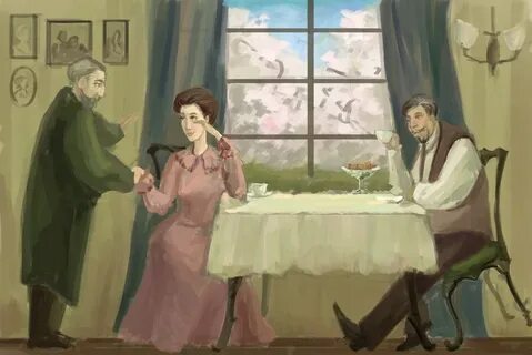 Конфликт поколений вишневый сад