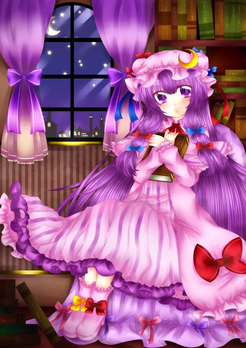 Patchouli magique. Touhou patchouli. patchouli knowledge mmd.