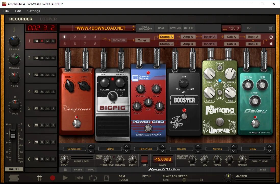 Amplitube 4. 5. Amplitube 4. Ik multimedia - amplitube. Overloud - th-u slate edition.