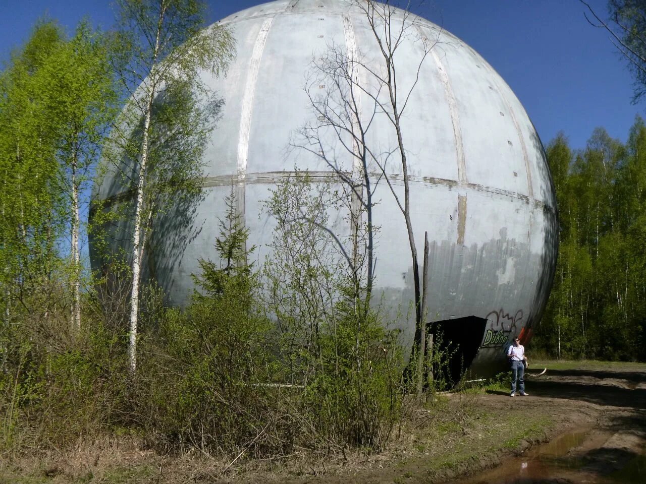 Шар купол Дубна. Советская радиолокационная станция Дубна шар. Дубна шар в лесу. Дубна РЛС шар.