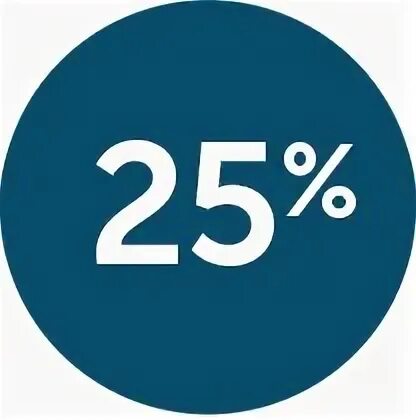25 процентов