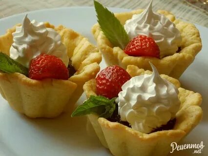 Вкусный рецепт корзиночек