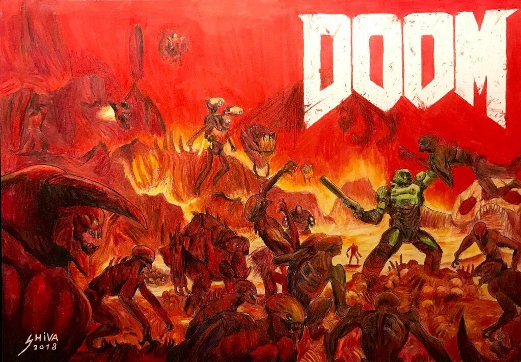 Дум 1 июня. Doom 2016 Box Art. Doom Eternal Doom Slayer.