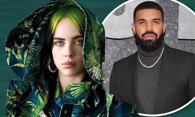 Billie Eilish Drake. Drake и Билли Айлиш. Билли Айлиш и Бритни Спирс. Blind Faith Billie Eilish x Drake. Где живет дрейк