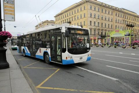 Троллейбус 11 санкт петербург