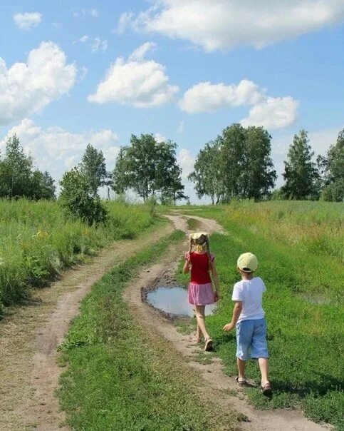 Лето я провожу в деревне однажды дедушка