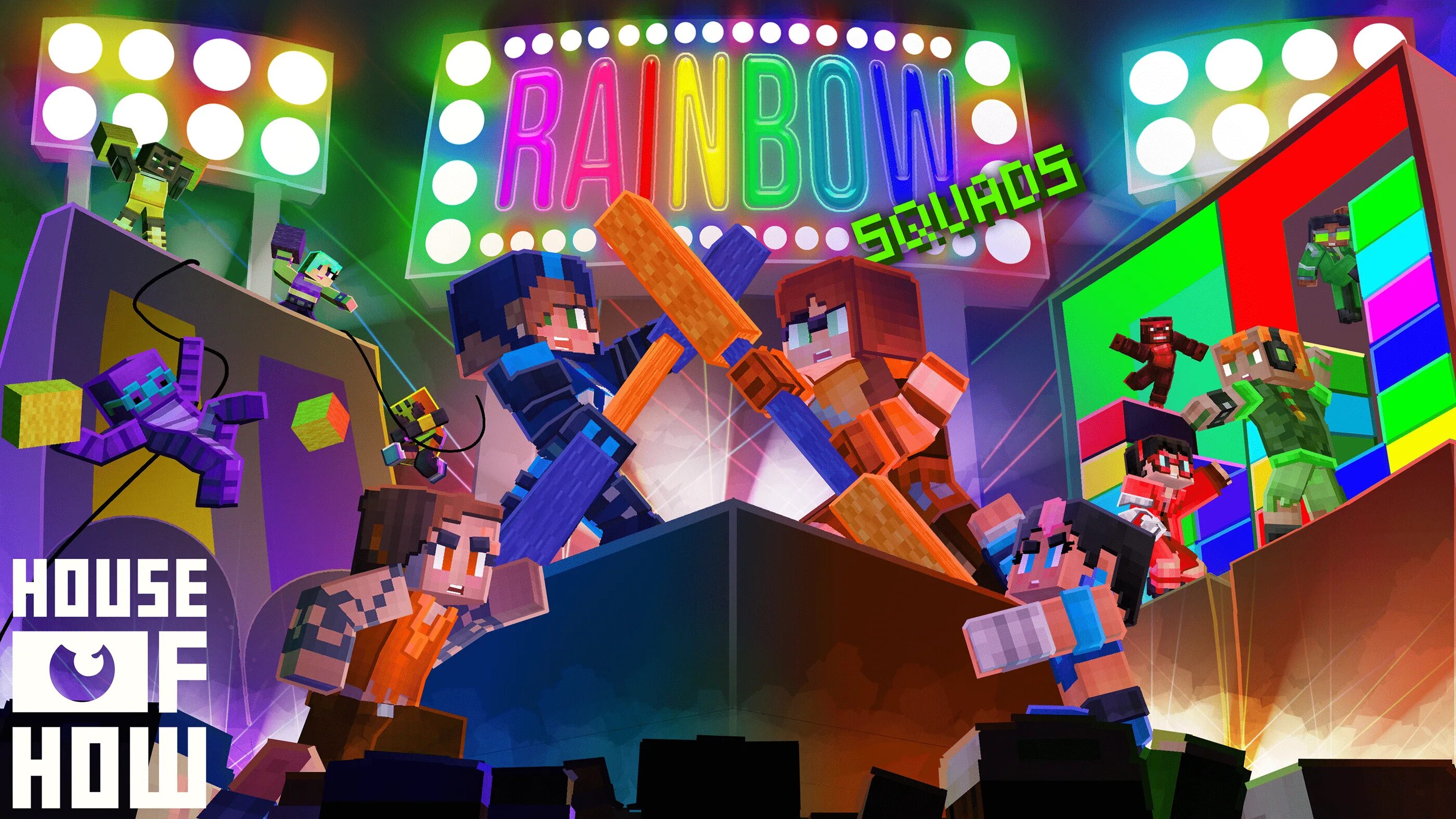 Rainbow marketplace. Rainbow squad.
