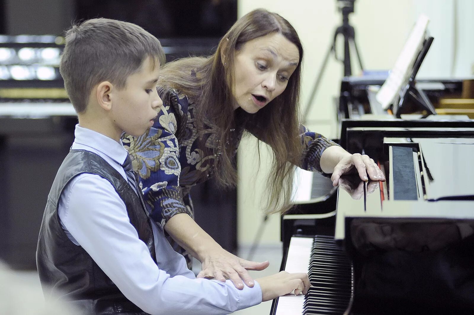 открытый урок в классе фортепиано