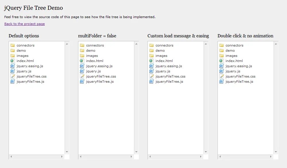 Файл tree. File tree. jquery пример. ajax дерево. tree ui.