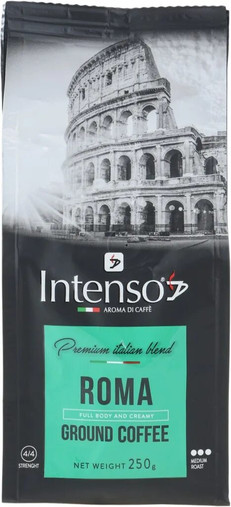 Кофе молотый intenso ROMA Blend, 250г. Кофе зерновой intenso Aroma Blend. Кофе молотый intenso ROMA Blend м/у (Италия) 250г. Кофе зерновой intenso Milano. Кофе молотый intenso