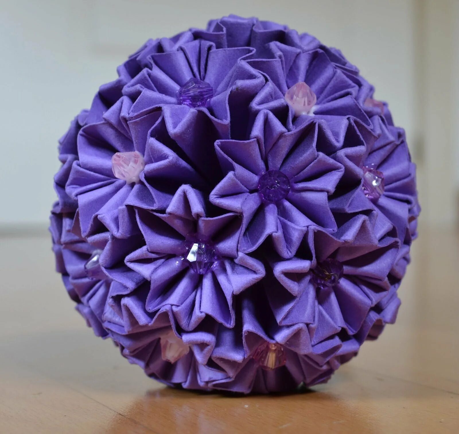 Оригами Kusudama. Кусудама супершар. Флекси шар кусудама.