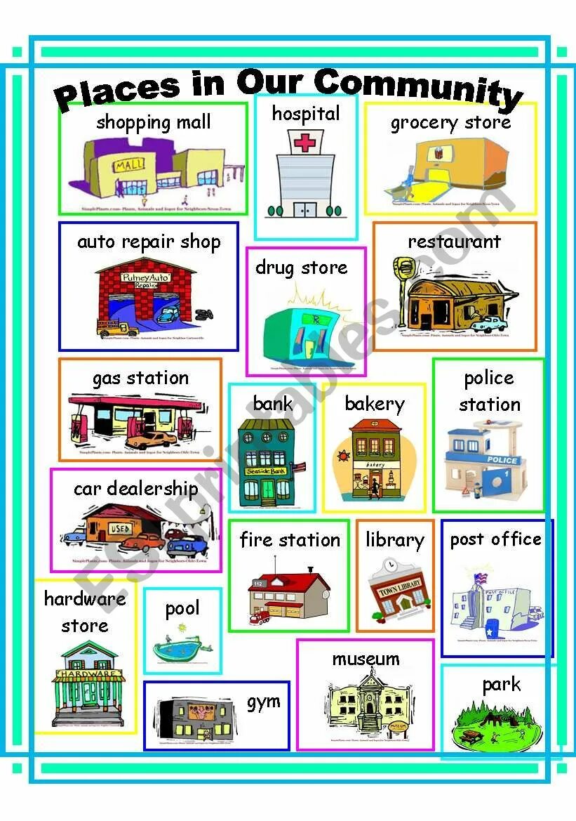 Places in town для детей. Плакат places in the town. Places in the city английском. Places in the city wordwall. Задание на тему places in town.