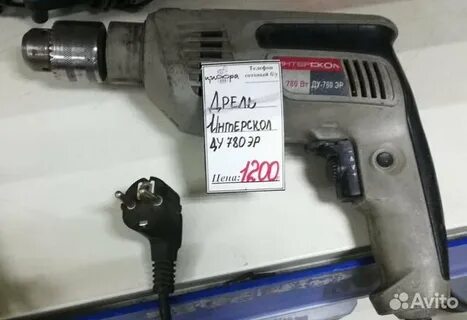 Дрель интерскол ду 780эр