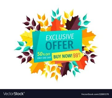 Exclusive offer