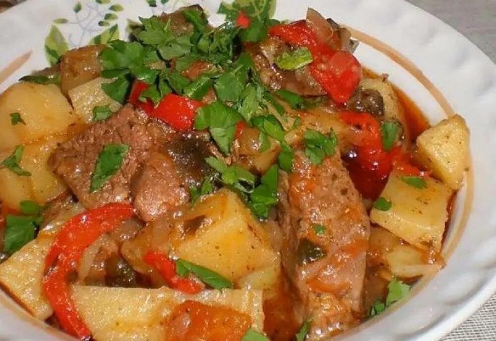 Рецепт рагу в мультиварке с мясом. Рецепт рагу в мультиварке с мясом
