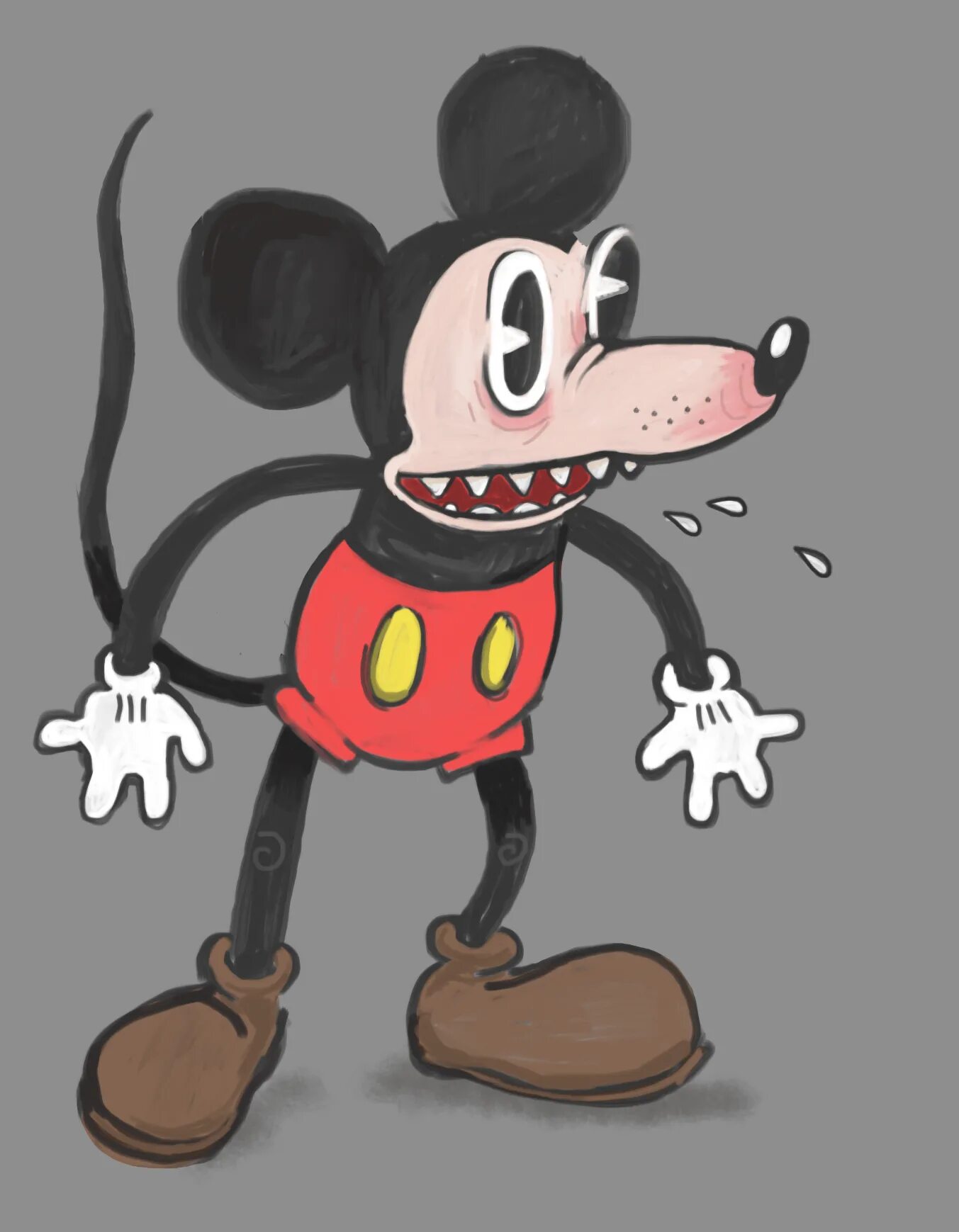 Mickey mouse trap
