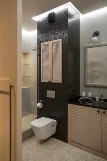 Жалюзийный шкаф в ванной