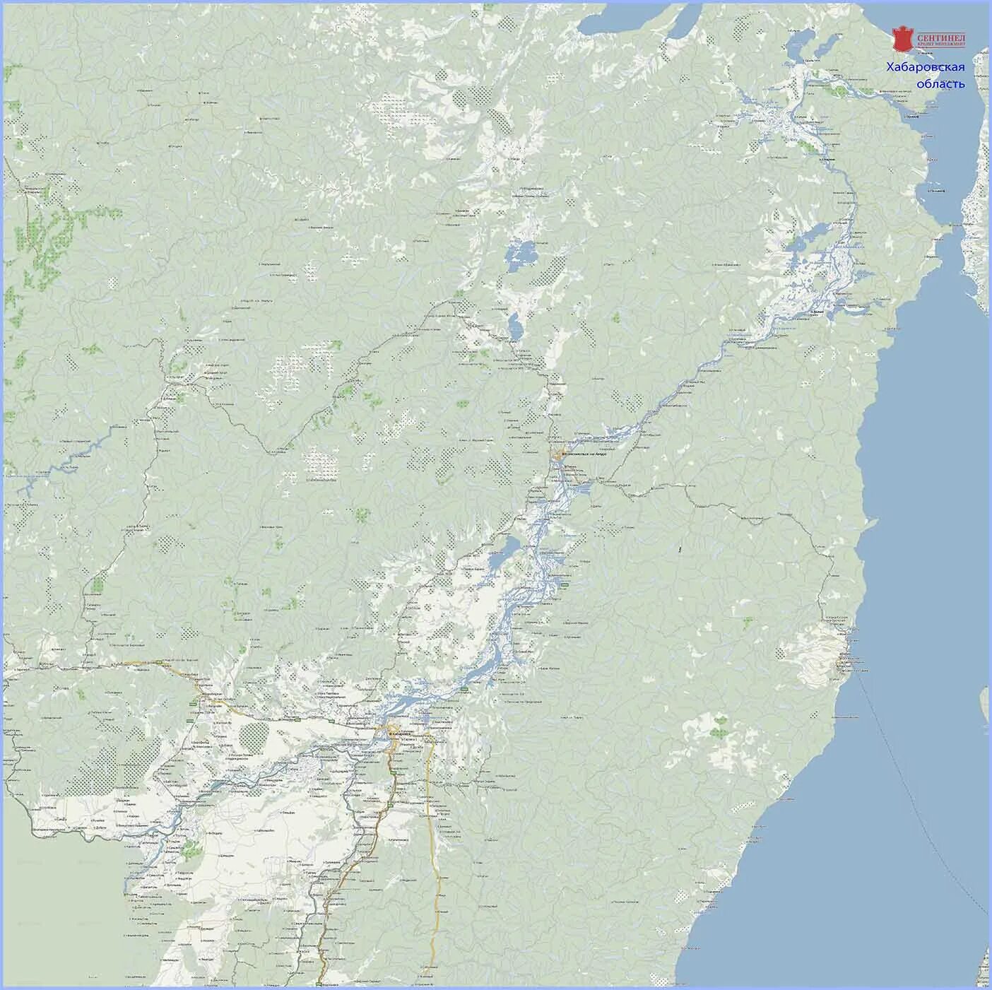 Карта дорог хабаровского. Карта Хабаровского края с населенными пунктами. Карта Хабаровского края с городами. Карта Хабаровского края подробная. Карта автодорог Хабаровского края.