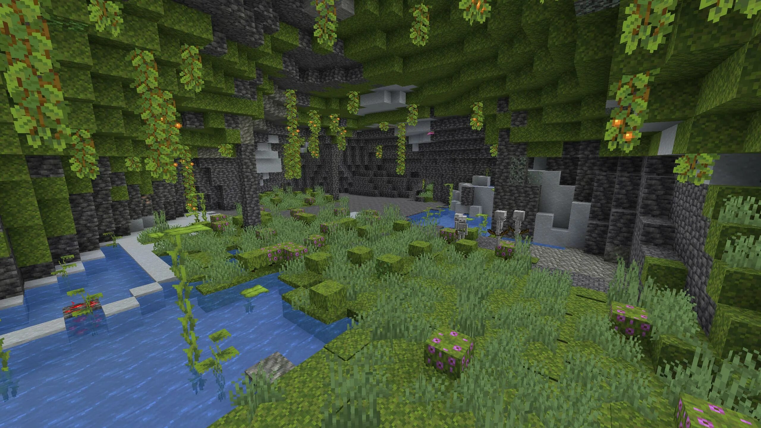 Caves and cliffs