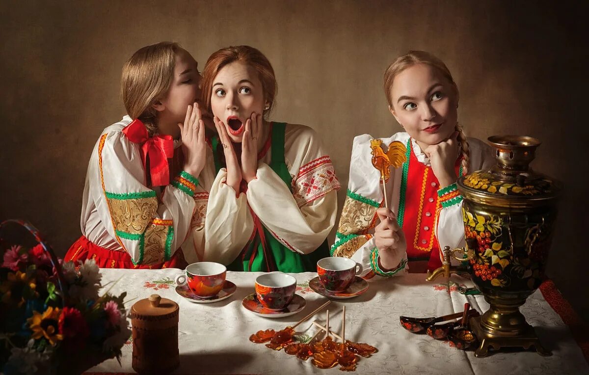 П русскую по русски разговаривают