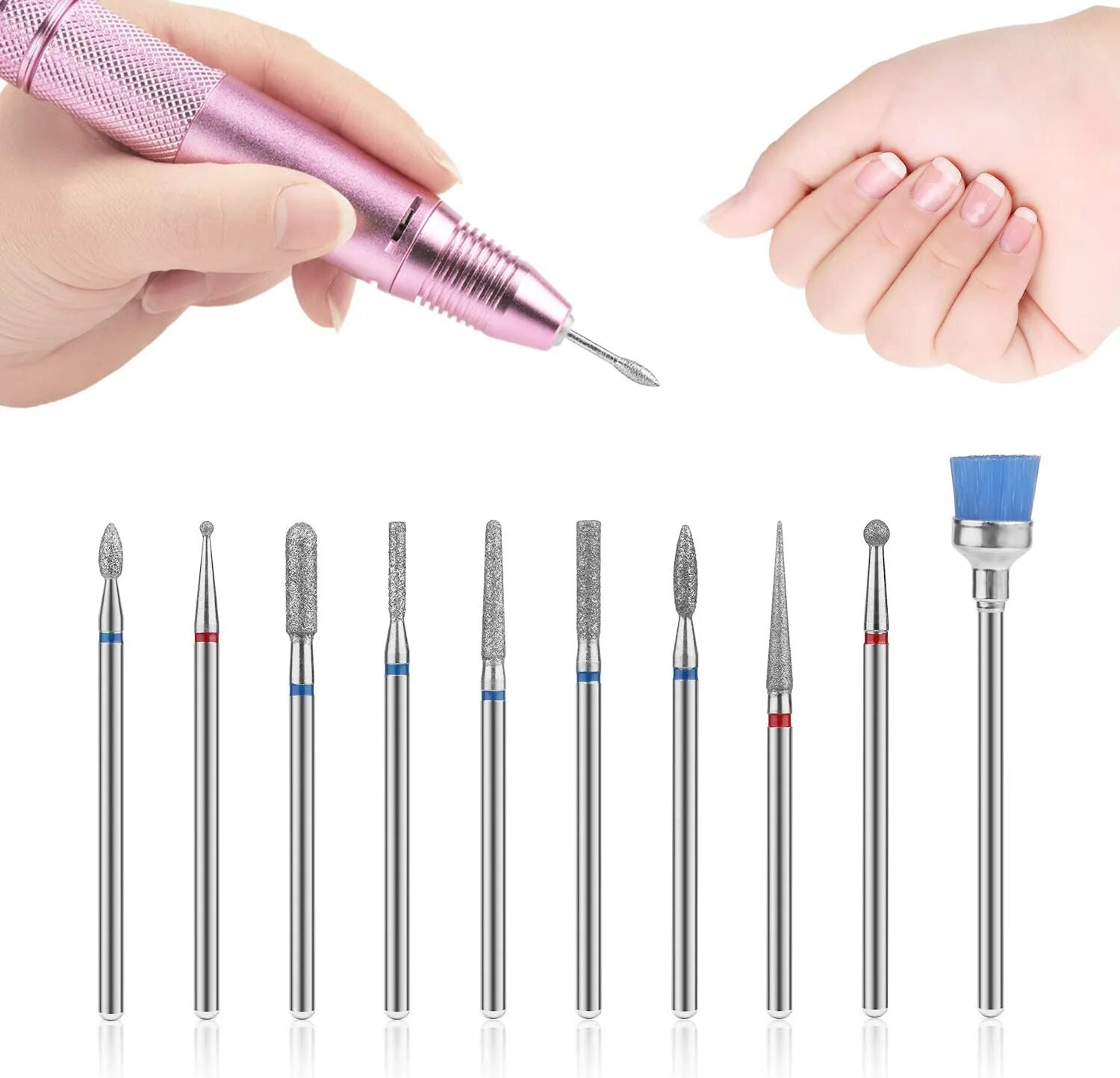 Filing and filing tools. Nail Drill 2023. Diamond Drill bit Set маникюра. Multifunctional Electric Polishing Pen. Electric Nail Drill JMD 108.