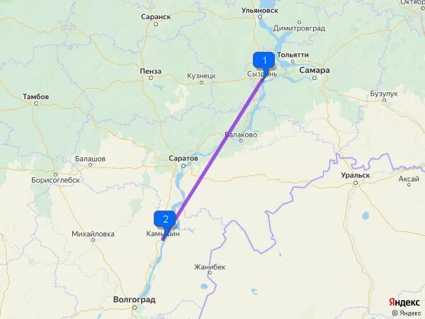 камышин проехать