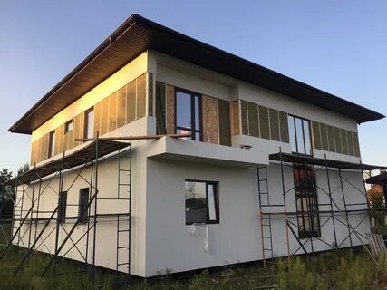 Фасад для сип дома