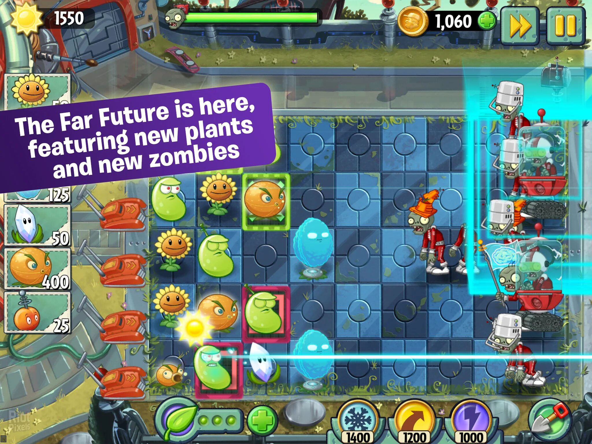 Новая plants vs zombies