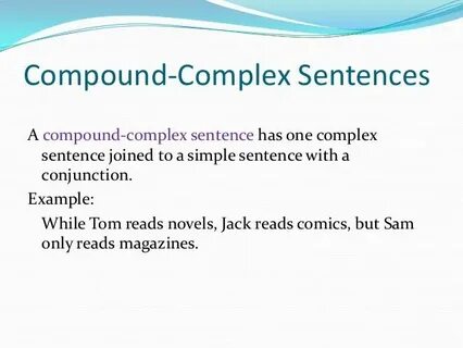 Sentences with its