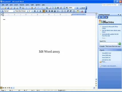 Документ microsoft office word 2007