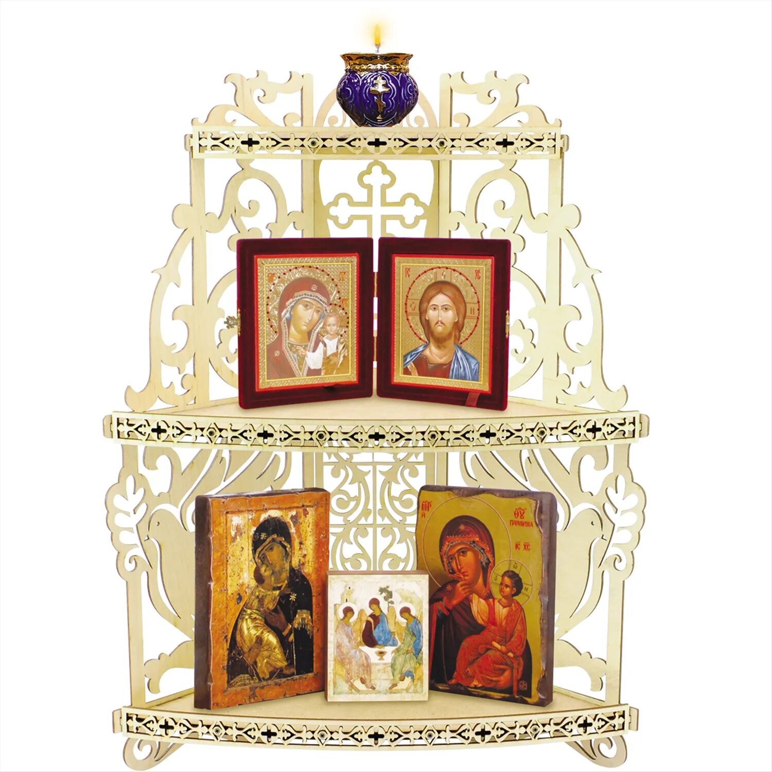 Полки для иконостаса. Полочка под иконы угловая. Полки под иконы угловые. Иконостас домашний угловой. Полочка для икон.