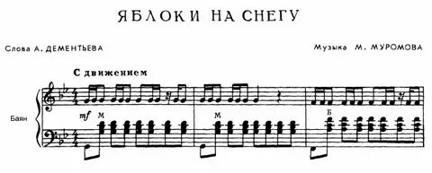 Музыка яблони