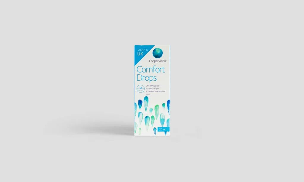 COOPERVISION / капли Comfort Drops, (20 мл). Увлажняющие капли Comfort Drops COOPERVISION 20 мл. Капли Comfort Drops Cooper Vision. Cooper Vision раствор Comfort Drops.