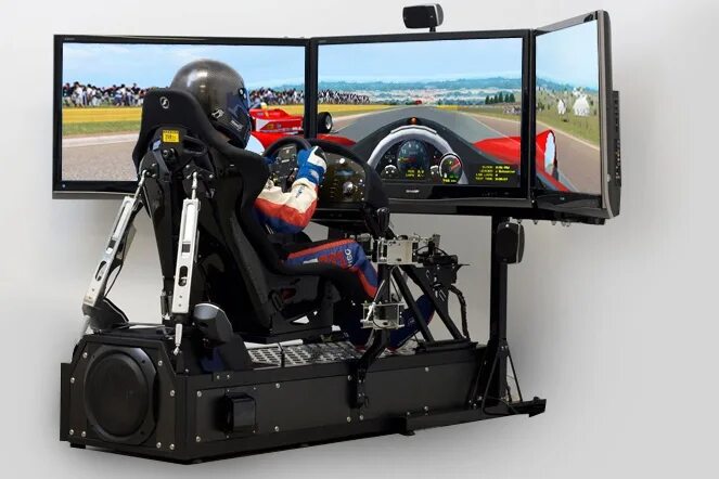 CXC Motion Pro II. Кокпит симрейсинг гидравлический. Подвижная платформа simracing. Платформа 6 DOF промышленные VR тренажеры. Pc motion