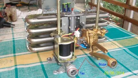 Газовая колонка своими руками